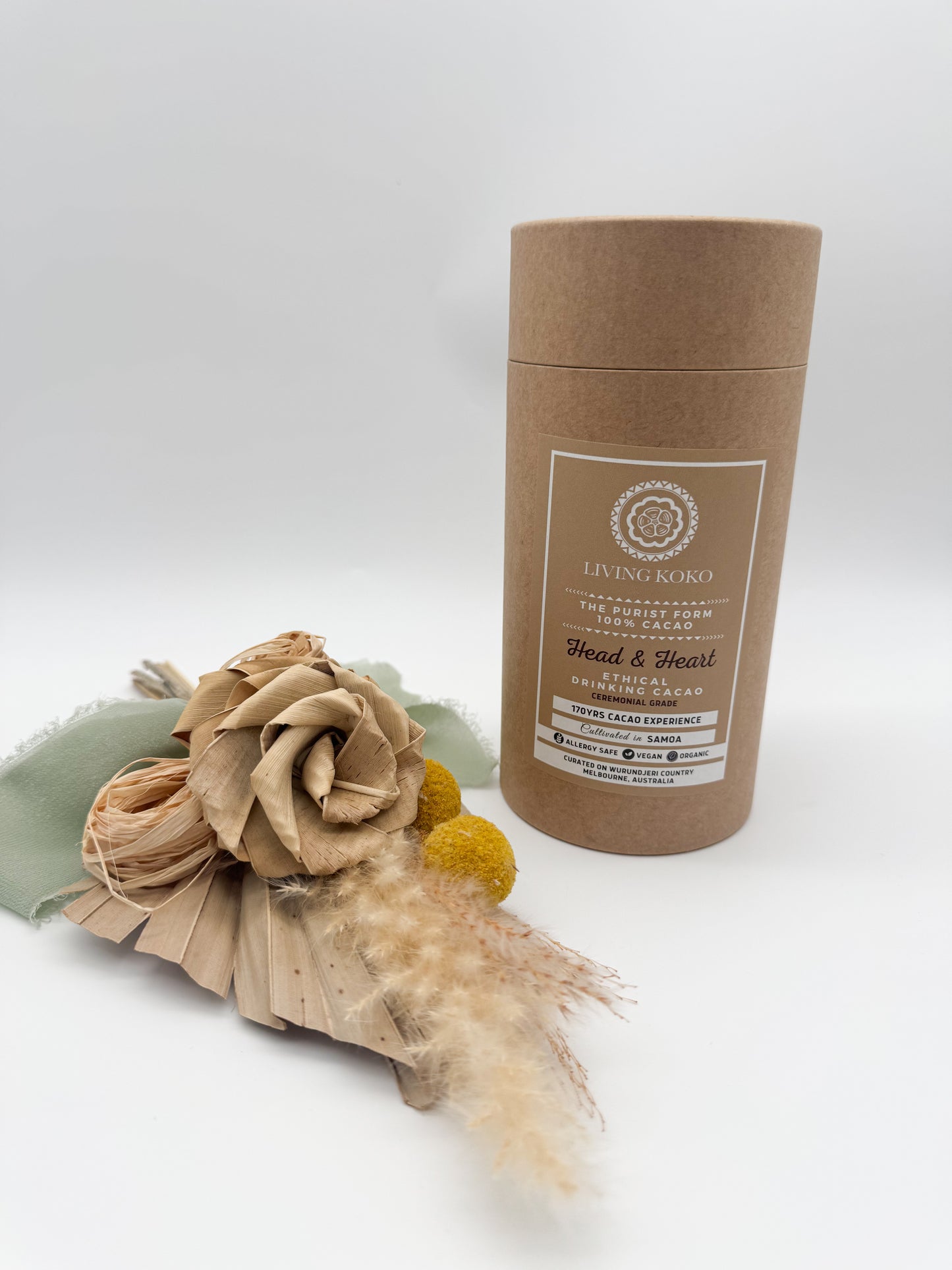 Ceremonial Koko (Cacao) - 250g Cylinder