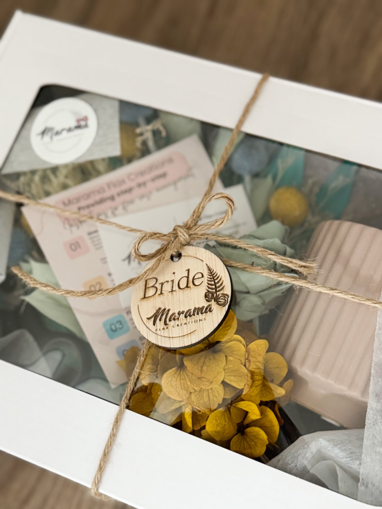 DIY Flax Flower Kits