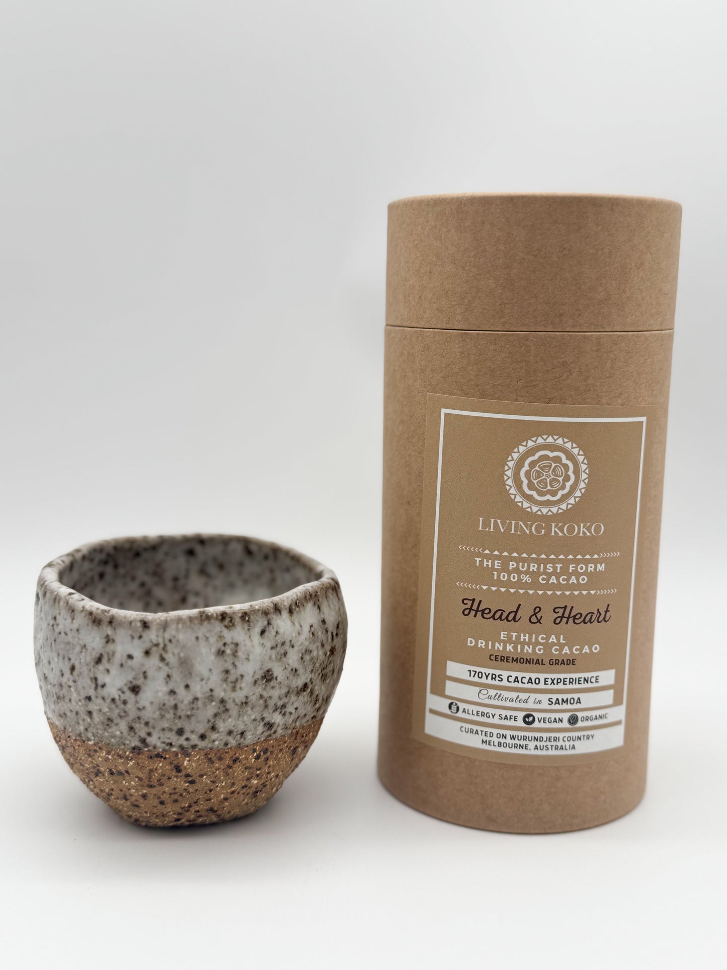 Ceremonial Koko (Cacao) - 250g Cylinder