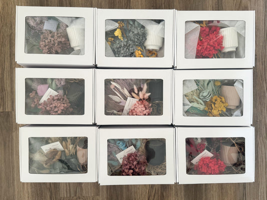 DIY Flax Flower Kits